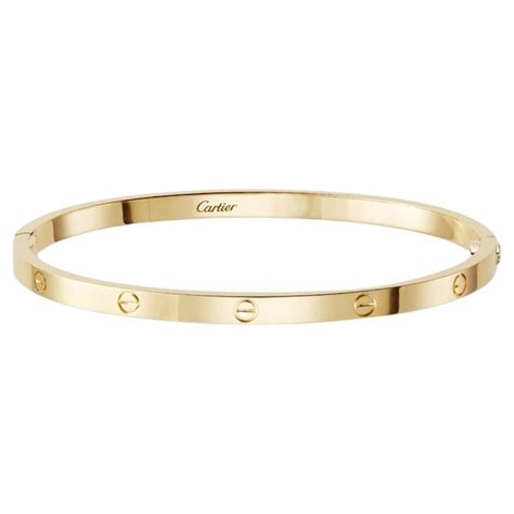 cartier love bracelet size 18 - thin cartier love bracelet.